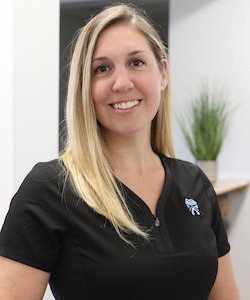 Registered dental hygienist Amanda