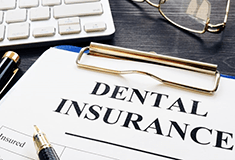 dental insurance form for the cost of root canals