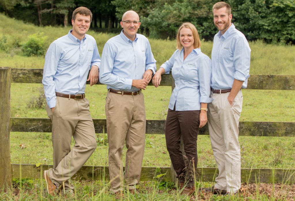 The four dentists in the practice